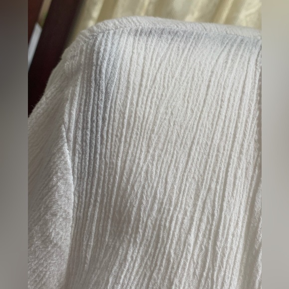 d & Co. DENIM & CO OPEN CARDIGAN STYLE SWIM COVERUP OR LIGHT JACKET - SZ X-LARGE - Picture 3 of 5